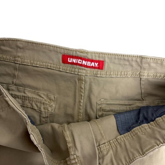 Union Bay Mens 38 Tan Cargo Shorts YB81692 - Picture 3 of 7
